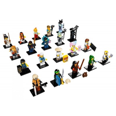LEGO NINJAGO 71019 - MINIFIGS SERIE NINJAGO MOVIE - Series Complete 20 minifig